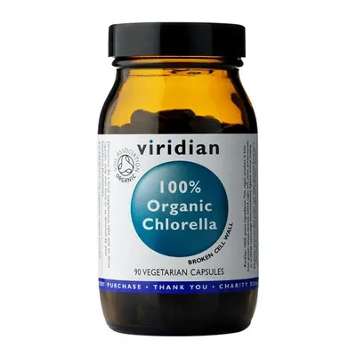 Viridian Chlorella Organic 90 kapslí