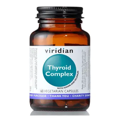 Viridian Thyroid Complex (Komplex pro štítnou žlázu) 60 kapslí