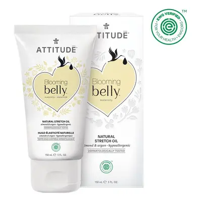 Attitude Přírodní olej pro těhotné a po porodu - argan a mandle Blooming Belly 150ml