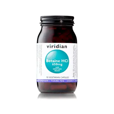 Viridian Betaine HCL 90 kapslí