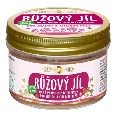 Purity Vision Růžový jíl 175 g