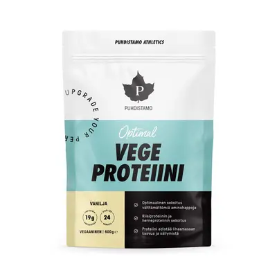 Puhdistamo Optimal Vegan Protein vanilka 600g