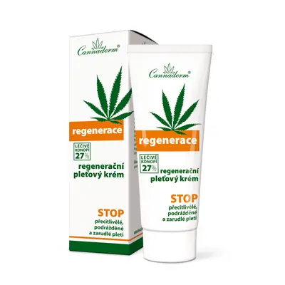 Cannaderm Regenerace ošetřující krém 75 g