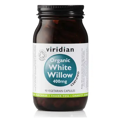 Viridian White Willow Bark 400mg Organic 90 kapslí