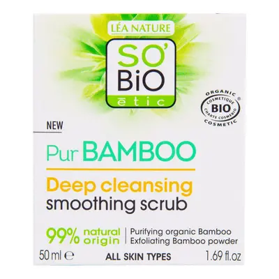 Pleťový peeling hluboce čistící Pur Bamboo SO’Bio étic 50ml