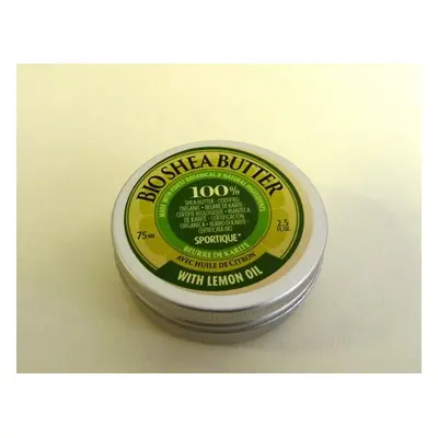 Sportique BIO SHEA BUTTER - čisté bambucké máslo s citrusovým olejem 75ml