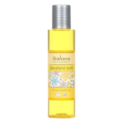 Saloos Masážní olej Devatero kvítí 125 ml