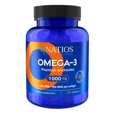 Natios Omega 3 1000 mg 100 softgel kapslí