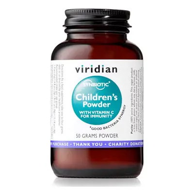 Viridian Children´s Synerbio (Směs probiotik, prebiotik a vitamínu C pro děti) 50g