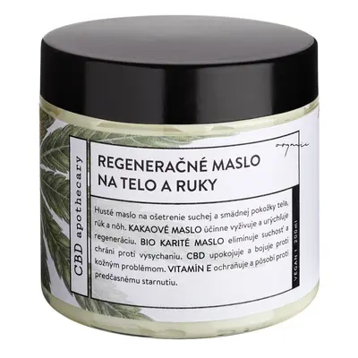 Soaphoria Regenerační máslo na tělo a ruce profi CBD 200 ml