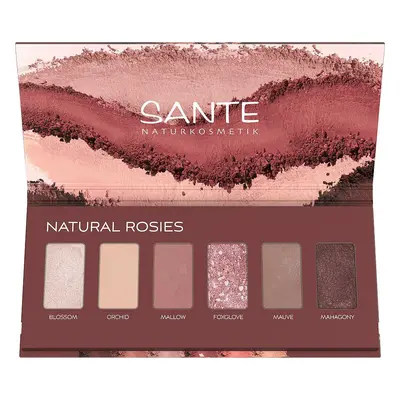 Sante Oční stíny paletka Rosy shades 6x1g