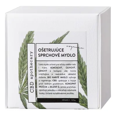 Soaphoria Pečující jemné sprchové mýdlo CBD 125 g