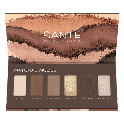 Sante Oční stíny paletka Nudy shades 6x1g