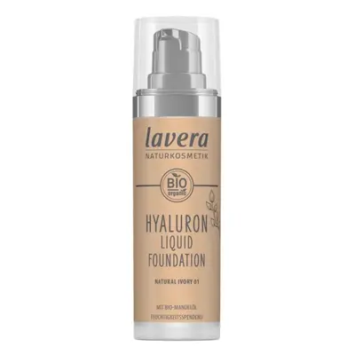 Lavera Lehký tekutý make-up s kyselinou hyaluronovou 01 Natural Ivory 30ml