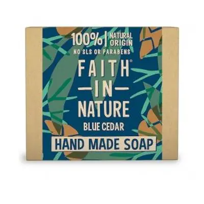 Faith For Men Tuhé mýdlo Modrý cedr 100g