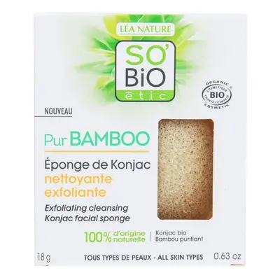 SO’BiO étic Houbička konjac s bambusem — řada Pur BAMBOO 18 g