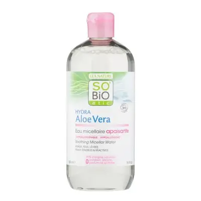 Micelární voda Aloe Vera zklidňující SO´BIO étic 500ml