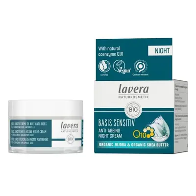 Lavera Basis Sensitiv Anti-Ageing Noční pleťový krém s Q10 50ml