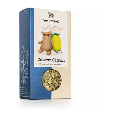 Sonnentor Zázvor Citron sypaný 80 g