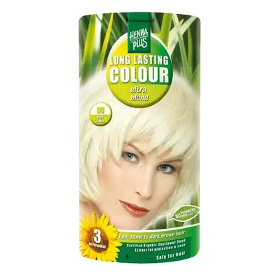 HennaPlus Dlouhotrvající barva zesvětlující Ultra blond 00 100 ml