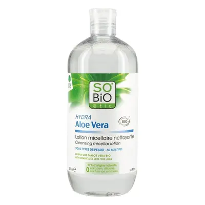 SO'Bio étic Micelární čistíci voda Aloe Vera 500ml