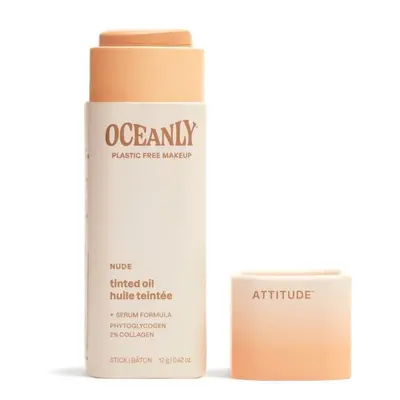 Attitude Tuhé tónující olejové sérum Oceanly - Nude 12 g