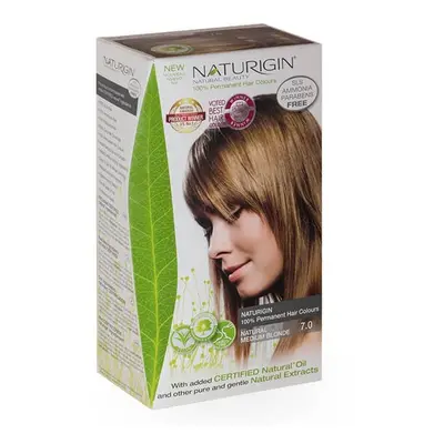 Naturigin Barva na vlasy 7.0 Natural Medium Blonde