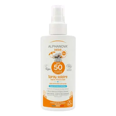 Alphanova Opalovací krém pro miminka SPF 50 125 ml BIO