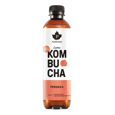 Puhdistamo Kombucha BIO broskev 400ml