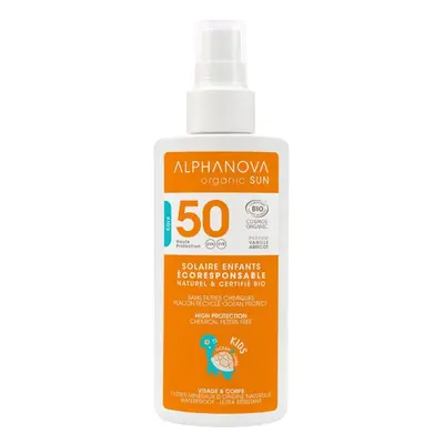 Alphanova Opalovací krém ve spreji pro děti SPF 50 125 g BIO