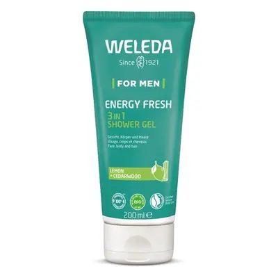 Weleda 3 v 1 Shower Gel For Men Energy Fresh 200 ml