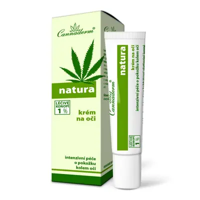 Cannaderm NATURA Oční krém 15 ml