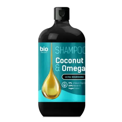 Bio Naturell Šampon na všechny typy vlasů Kokosový olej - Omega 3 946 ml