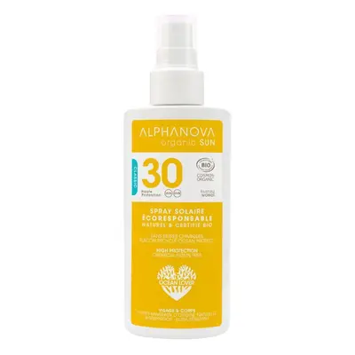 Alphanova Opalovací krém ve spreji SPF 30 125 g BIO