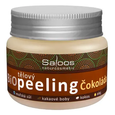 Saloos Bio tělový peeling ČOKOLÁDA 140ml