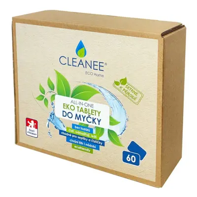 Cleanee Eco tablety do myčky 60 ks