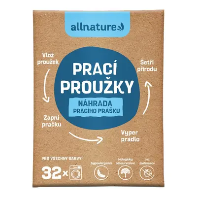 Allnature Prací proužky 16 ks (32 praní)