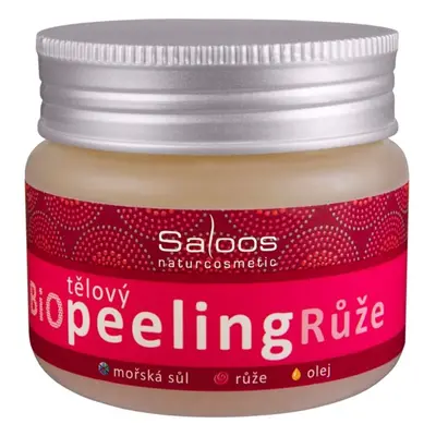 Saloos Bio tělový peeling RŮŽE 140ml