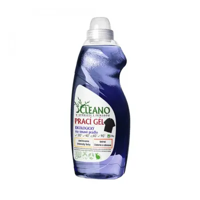 Cleano Prací gel, ekologický, pro obnovu a zachování tmavé barvy 1500 ml