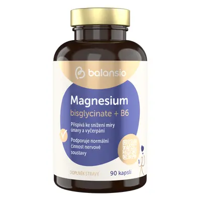 Magnesium + B6 - Balansio, 90 kapslí