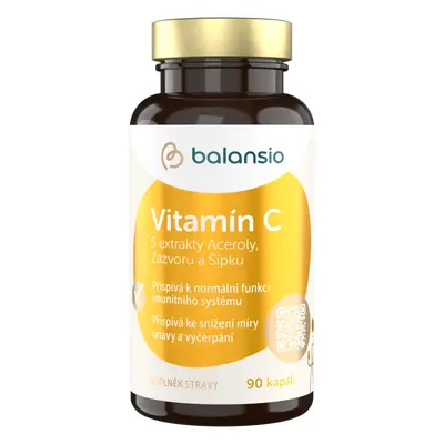 Vitamín C - Balansio, 90 kapslí