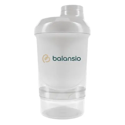 Šejkr Balansio 300 + 150 ml transparentní