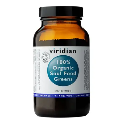 Viridian Soul Food Greens Organic (Směs zelených superpotravin) 100g