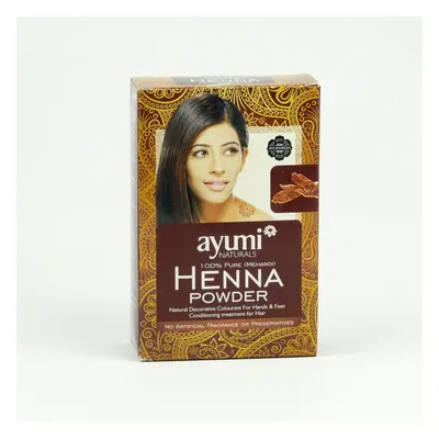 Prášek HENNA - barva na vlasy, ruce a nohy Ayumi 100g