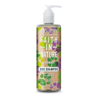 Faith in Nature Levandulový šampon pro psy - pro silně zašpiněnou srst 400ml