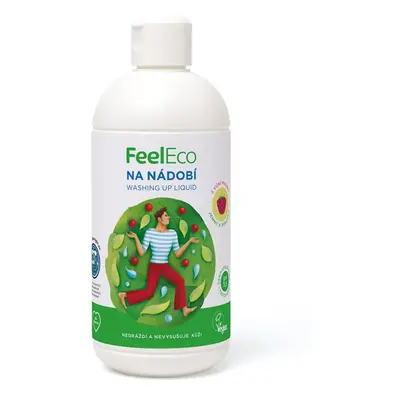 Feel eco na nádobí s vůní maliny 500ml