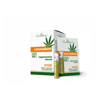 Cannaderm Cannadent sérum na afty a opary 10x1,5 ml