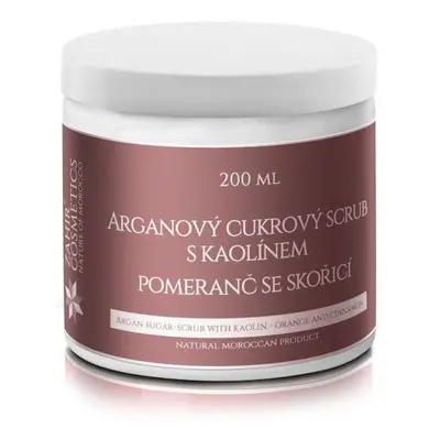 Zahir Arganový cukrový scrub s kaolínem 200 ml