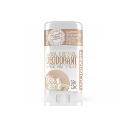 Deoguard Přírodní tuhý deodorant - Jasmín a ibišek 65g