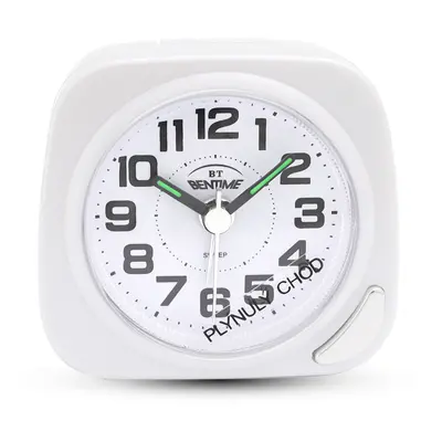 Bentime Budík s plynulým chodem NB47-BB07202WH-O